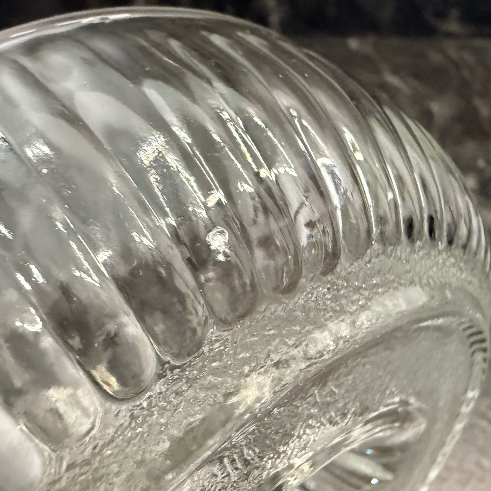 Glass Ribbed Citrus Juicer - Picture 10 of 11